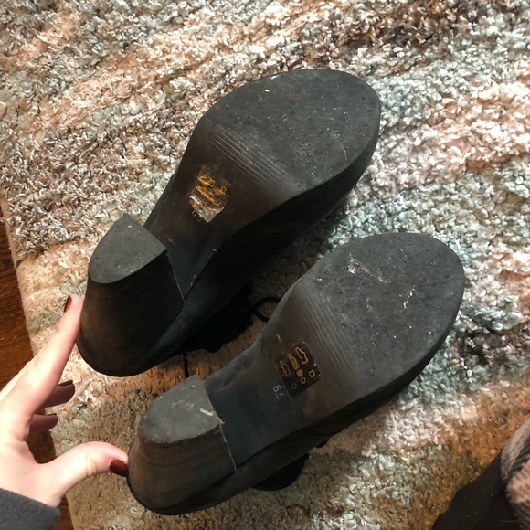 Steve Madden lace up Raspy booties - Picture 6 of 8